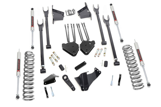 Rough Country 8 Inch Lift Kit | 4 Link | RR Blocks | M1 | Ford F-250/F-350 Super Duty (05-07)