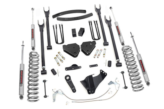 Rough Country 6 Inch Lift Kit | Diesel | 4 Link | Ford F-250/F-350 Super Duty 4WD (08-10)