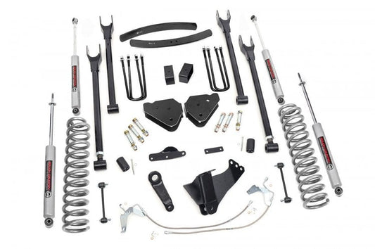 Rough Country 6 Inch Lift Kit | Gas | 4 Link | Ford F-250/F-350 Super Duty 4WD (2008-2010)
