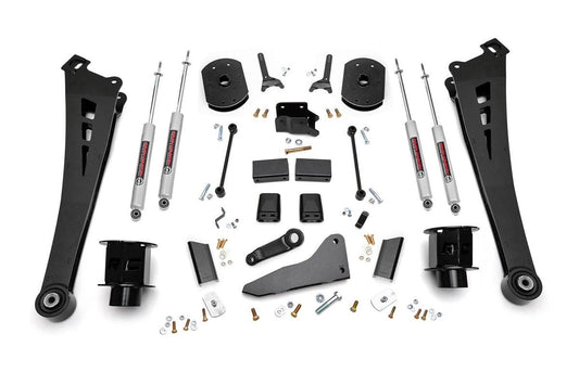 Rough Country 5 Inch Lift Kit | RR Air Bags | Ram 2500 4WD (2014-2018)