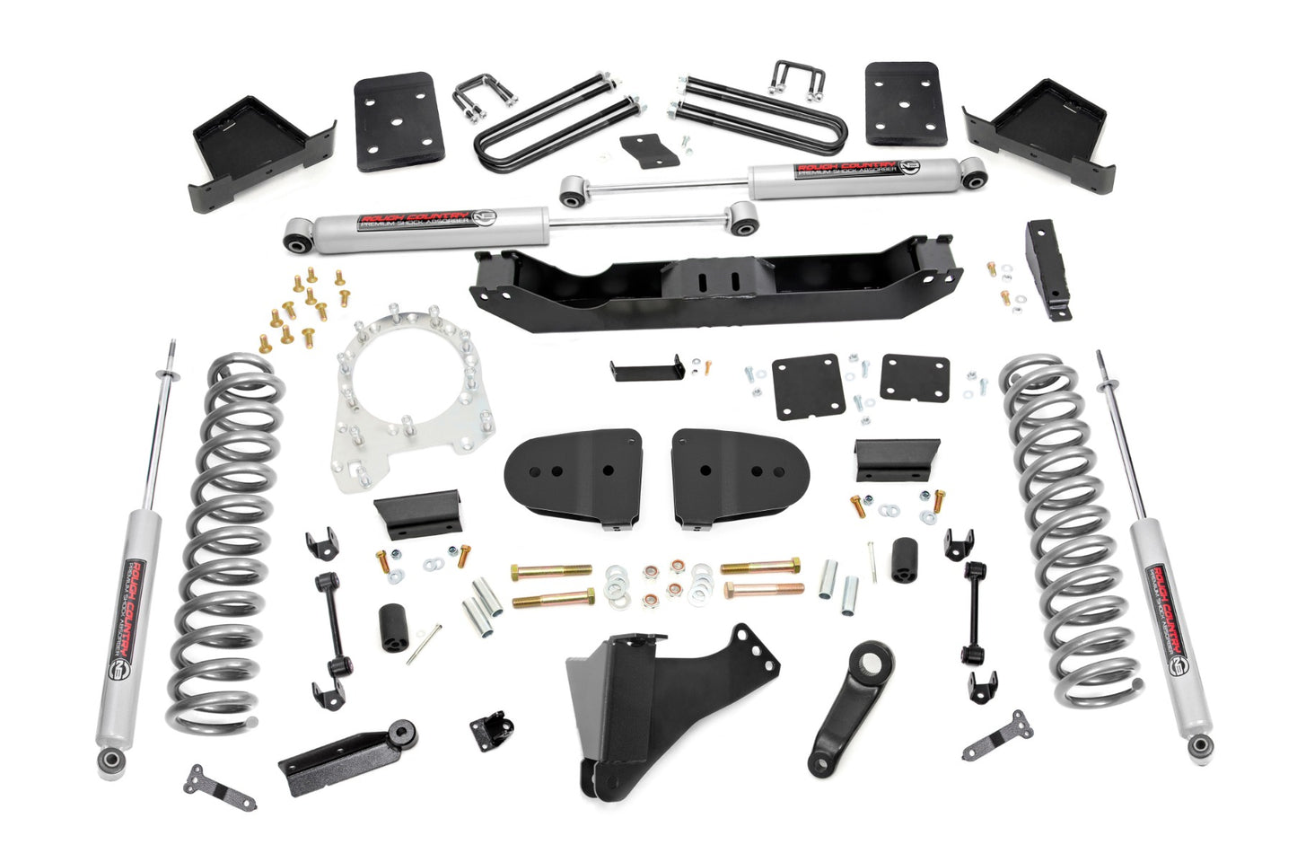 Rough Country 6 Inch Lift Kit | Diesel | OVLD | Ford F-250/F-350 Super Duty 4WD (2023)