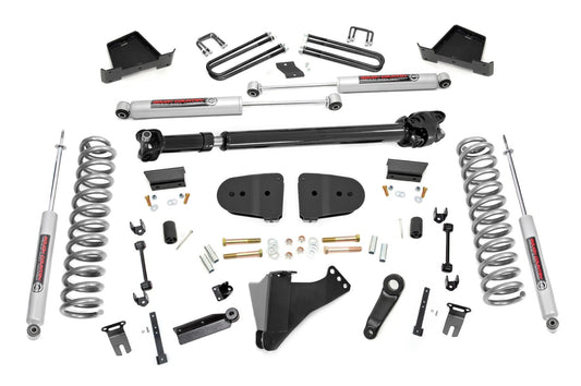 Rough Country 6 Inch Lift Kit | Gas | OVLD | Ford F-250/F-350 Super Duty 4WD (2023-2024)