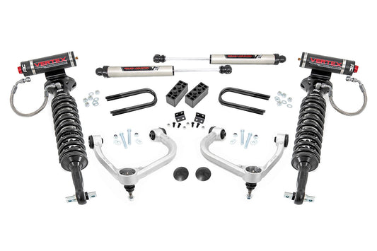 Rough Country 3 Inch Lift Kit | Fabbed UCA | Vertex/V2 | Ford F-150 4WD (2021-2024)