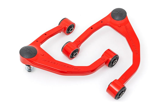 Rough Country Red Forged Upper Control Arms | OE Upgrade | Toyota Tundra 2WD/4WD (22-24)
