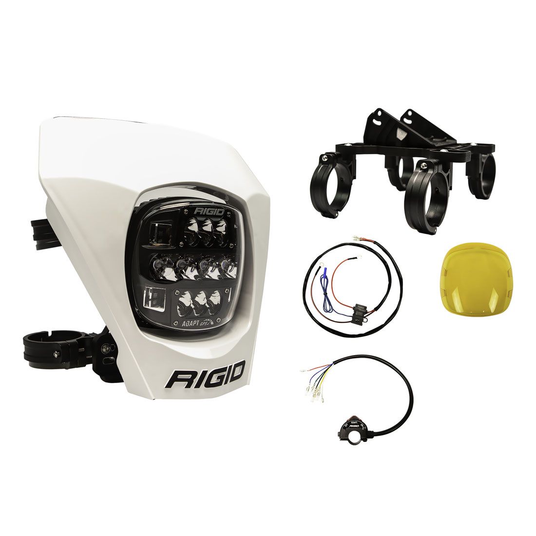 Rigid Adapt XE Extreme Enduro LED Moto Kit White (300417)