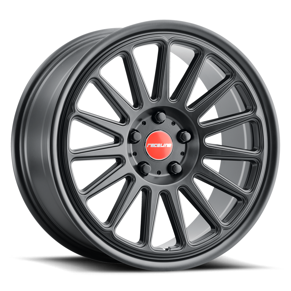 Raceline 315B Grip Black Wheel 17x8 4x100 +40mm (315B-78010+40)