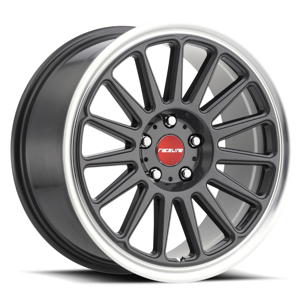 Raceline 315G Grip Gunmetal Wheel 18x8.5 5x120 +45mm (315G-88518+45)