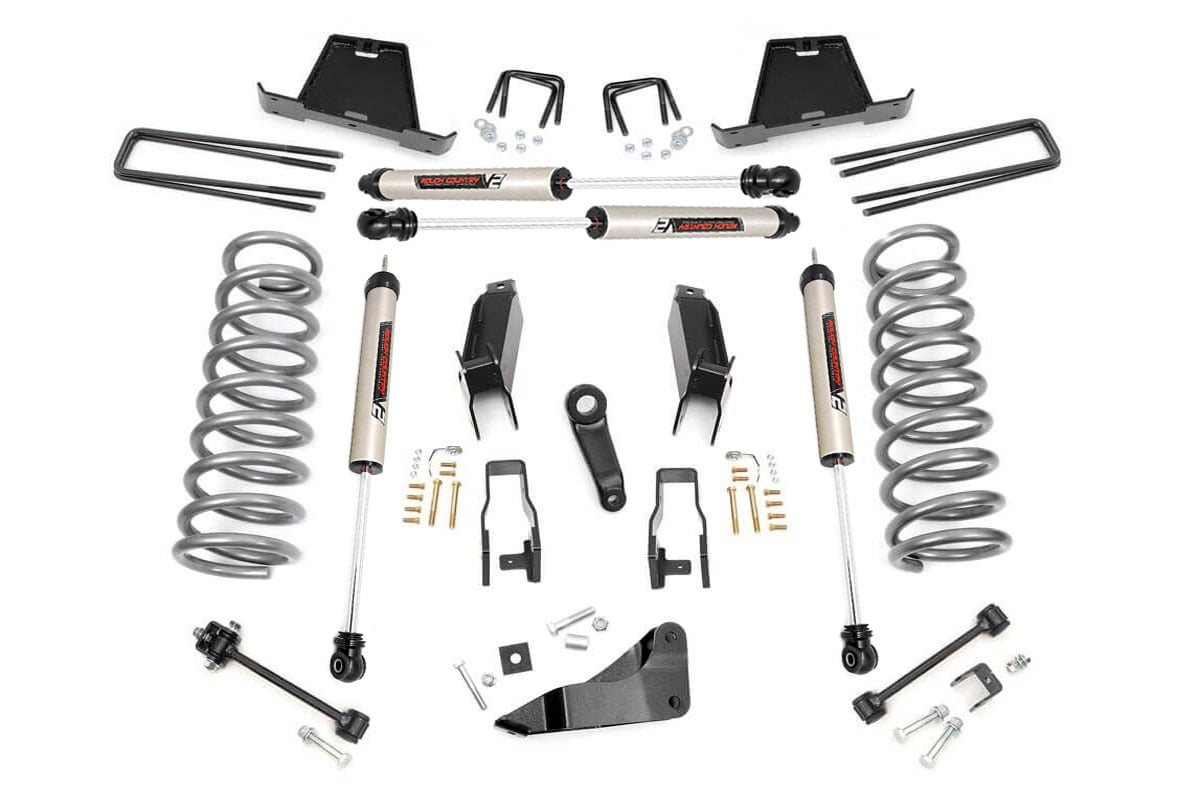 Rough Country 5 Inch Lift Kit | Diesel | V2 | Dodge 2500/Ram 3500 4WD (2003-2007)