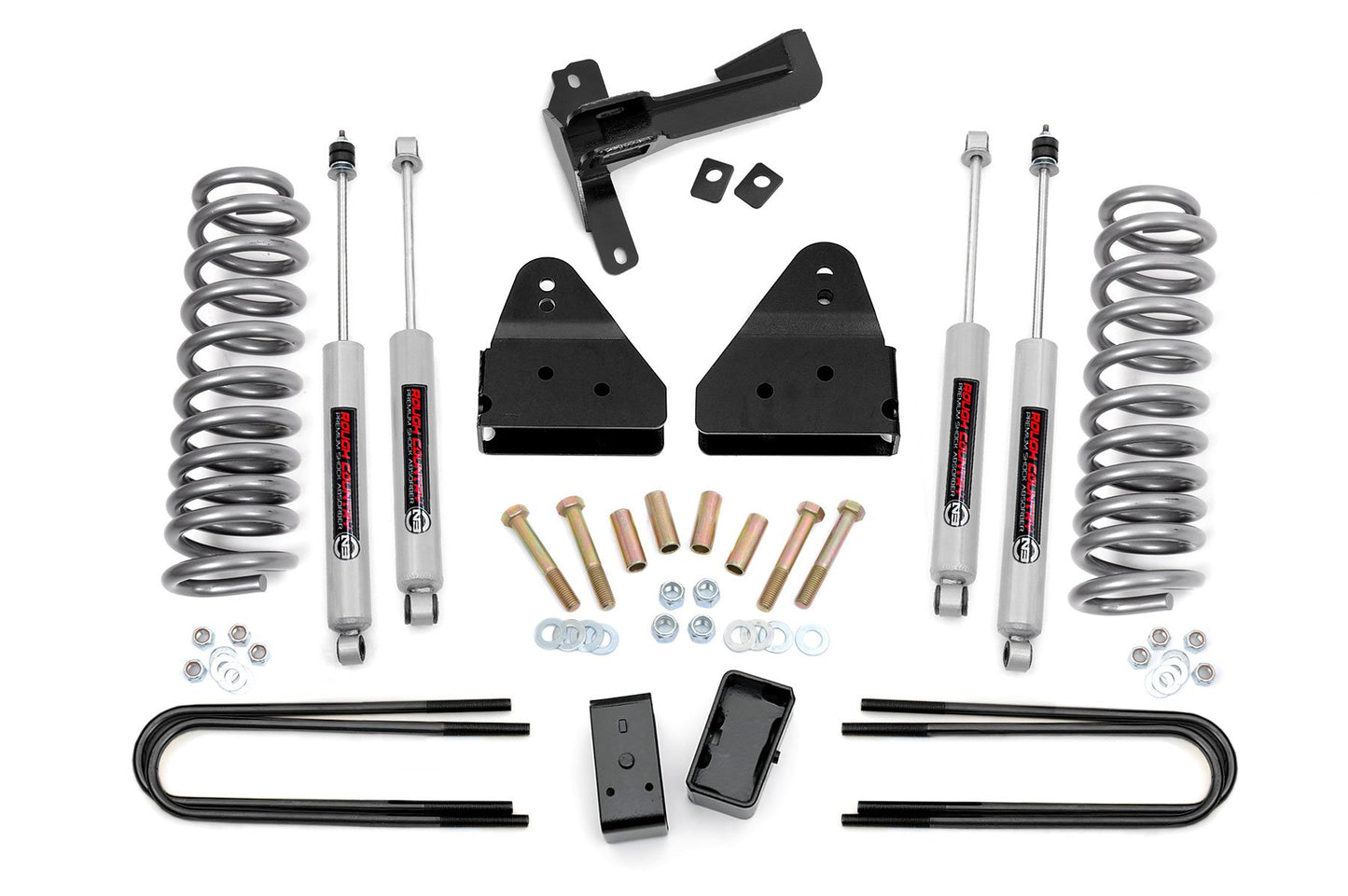 Rough Country 3 Inch Lift Kit | FR Springs | Ford F-250/F-350 Super Duty 4WD (2005-2007)