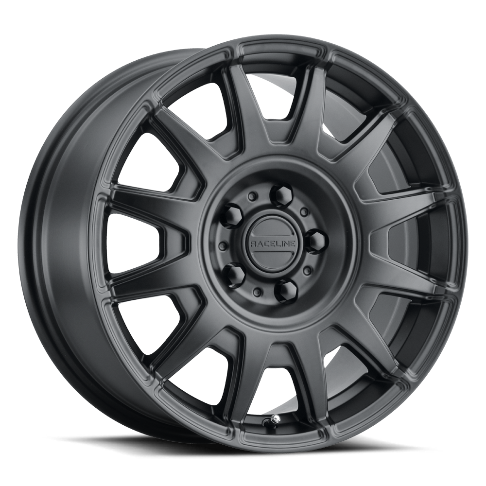 Raceline 401B Aero Black Wheel 15x7 5x100 +15mm (401B-57016+15)