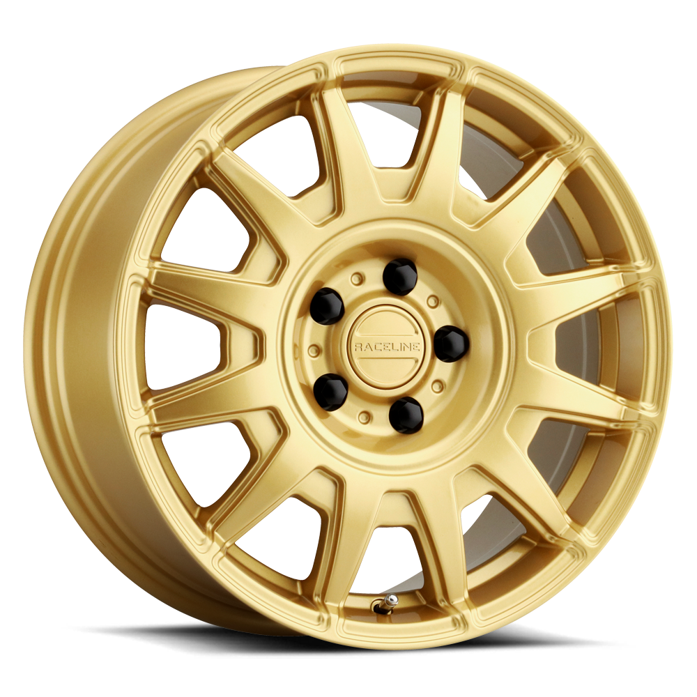 Raceline 401G Aero Gold Wheel 15x7 5x100 +15mm (401GD-57016+15)