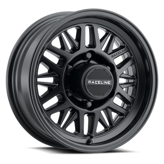Raceline 451B Ryno TR Trailer Black Wheel 15x6 6x5.5 0mm (451B-56060)