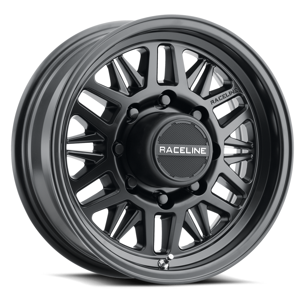 Raceline 451B Ryno TR Trailer Black Wheel 16x6 6x5.5 0mm (451B-66060)