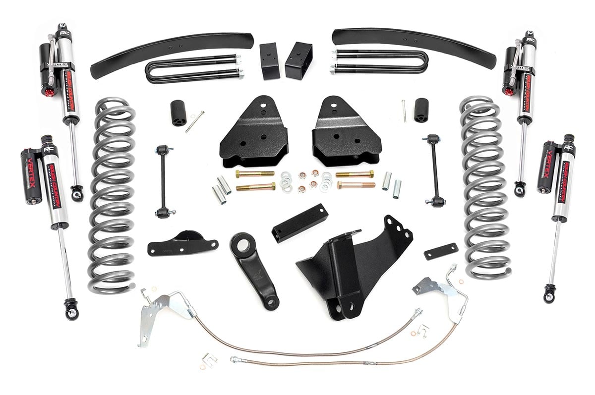 Rough Country 4.5 Inch Lift Kit | W/O Overloads | Vertex | Ford F-250/F-350 Super Duty (08-10)