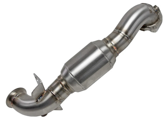 aFe Twisted Steel Downpipe for 2007-2015 MINI Cooper S (48-36318-1HC)