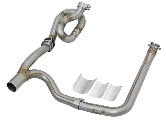 aFe Twisted Steel Exhaust Header for 2012-2018 Jeep Wrangler (48-46207-PK)