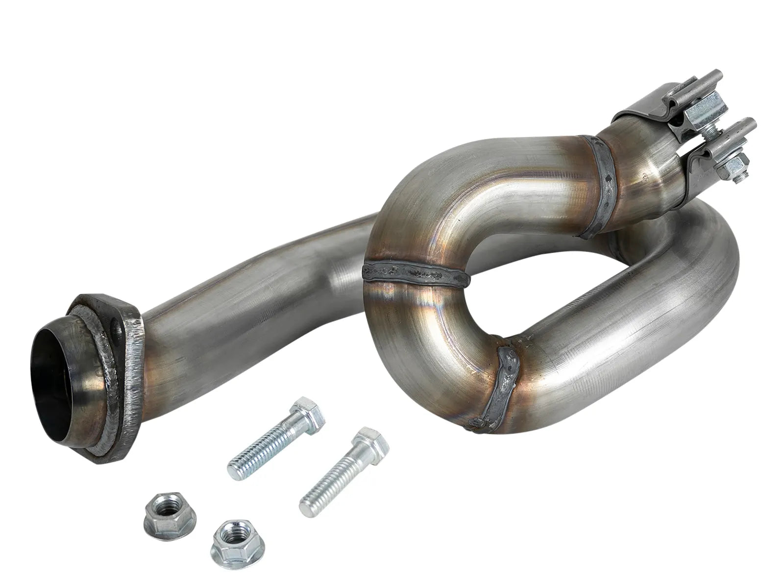 aFe Twisted Steel Loop Relocation Pipe for 2018-2023 Jeep Wrangler (48-48027)
