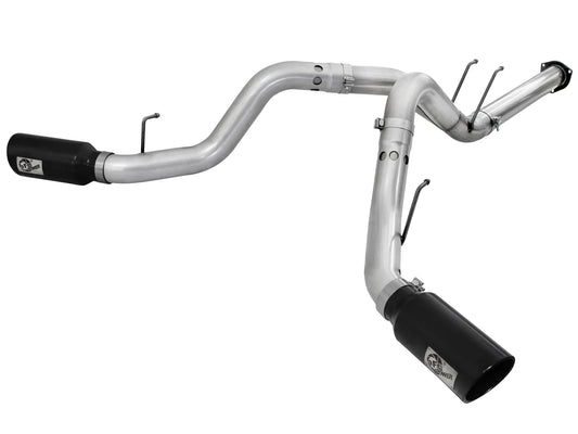 aFe ATLAS DPF-Back Exhaust System Black Tip for 2011-2014 Ford F-250/F-350 Super Duty (49-03065-B)