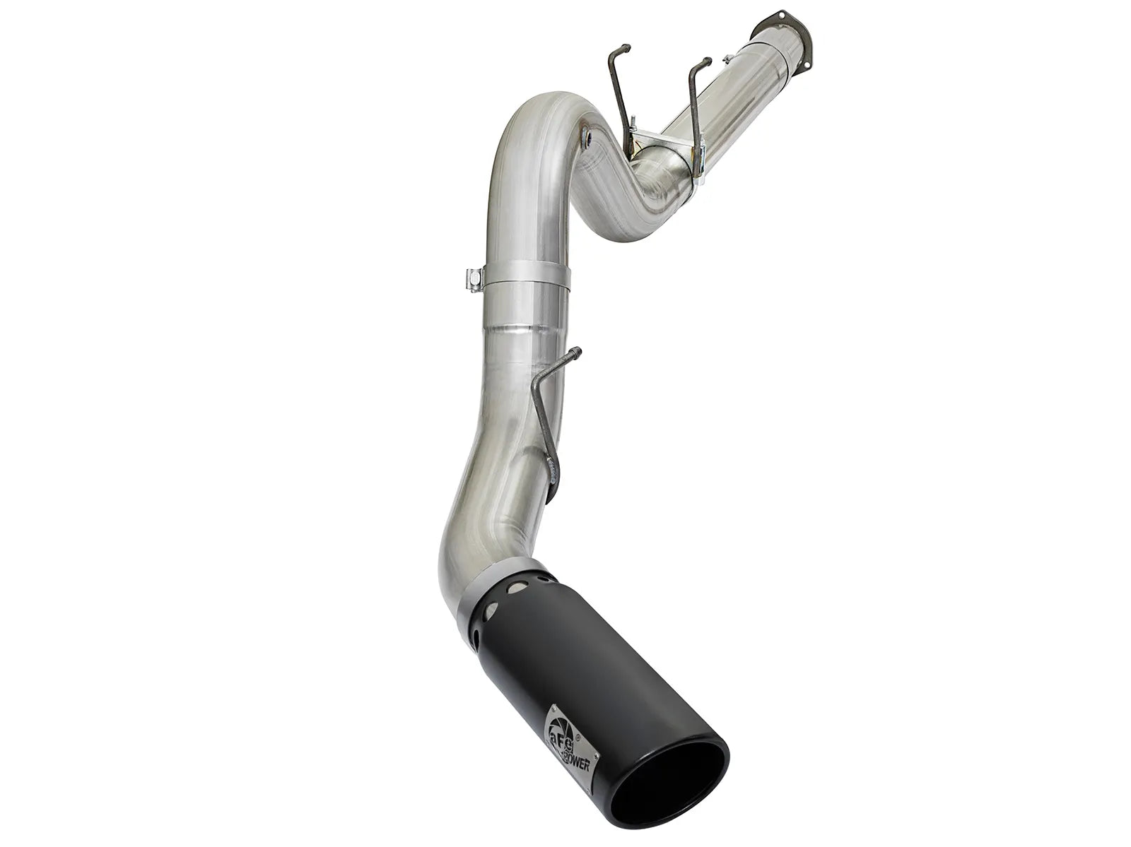 aFe ATLAS DPF-Back Exhaust System Black Tip for 2017-2023 Ford F-250/F-350 Super Duty (49-03090-B)