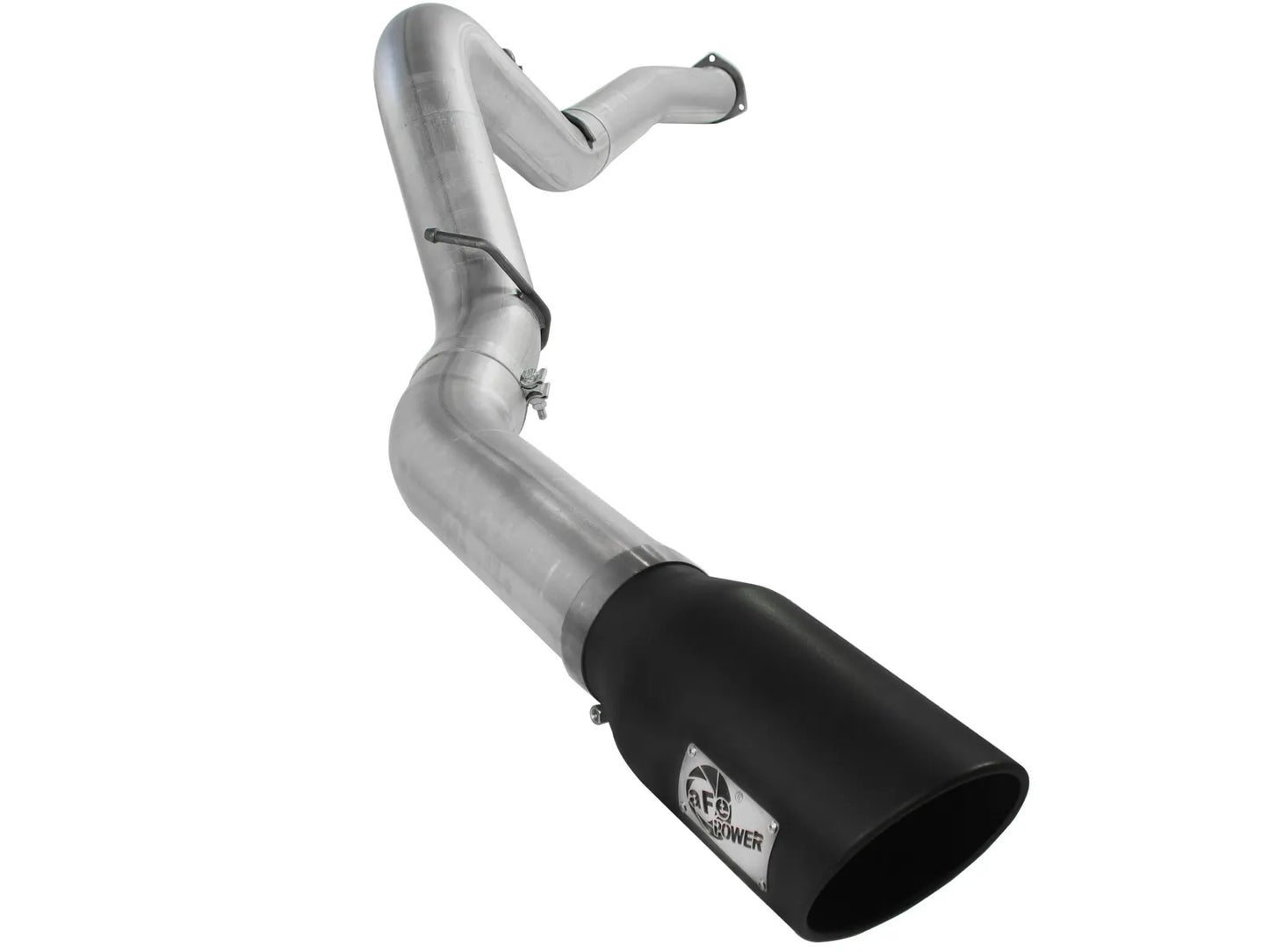 aFe ATLAS DPF-Back Exhaust System Black Tip for 2007-2010 Chevy Silverado 2500/3500 HD (49-04040-B)