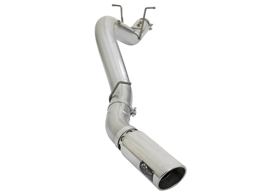 aFe ATLAS DPF-Back Exhaust System Polished Tip for 2017-2019 Chevy Silverado 2500/3500 HD (49-04085-P)