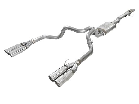 aFe Vulcan Series Cat-Back Exhaust System for 2019-2023 GM Trucks (49-34102-P)