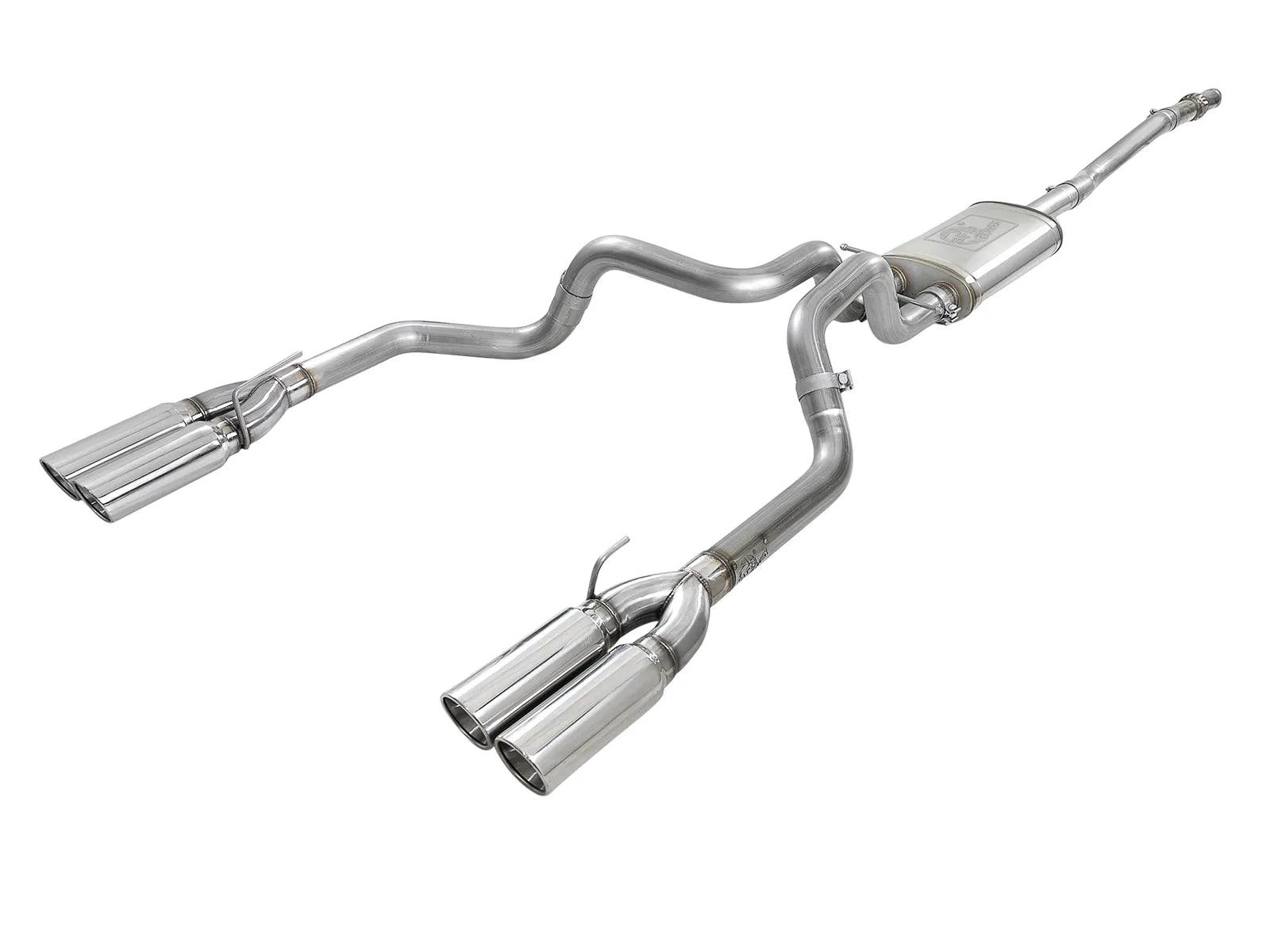 aFe Vulcan Series Cat-Back Exhaust System for 2019-2023 GM Trucks (49-34105-P)