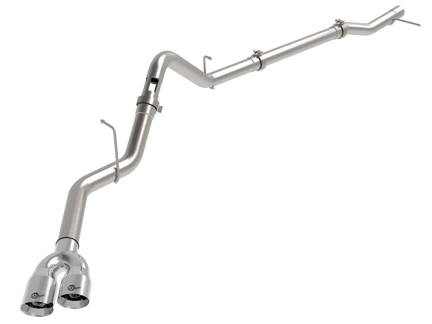 aFe Rebel XD Series DPF-Back Exhaust System for 2023-2024 GM Trucks (49-34145-P)