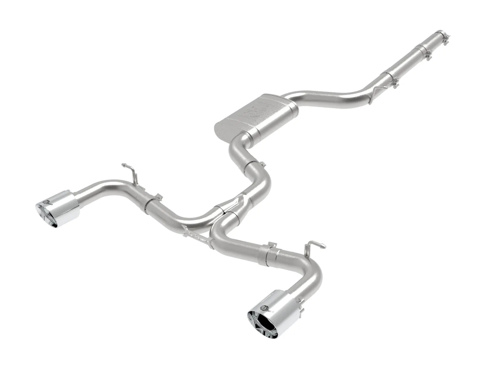 aFe MACH Force-Xp Cat-Back Exhaust System for 2018-2021 Volkswagen GTI (49-36422-P)