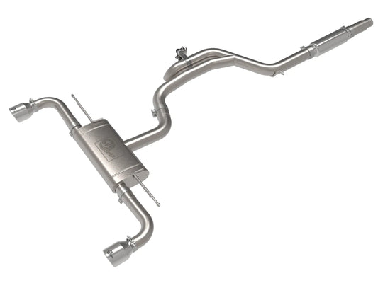 aFe Gemini XV Cat-Back Exhaust System for 2022-2022 Volkswagen GTI (49-36451-P)