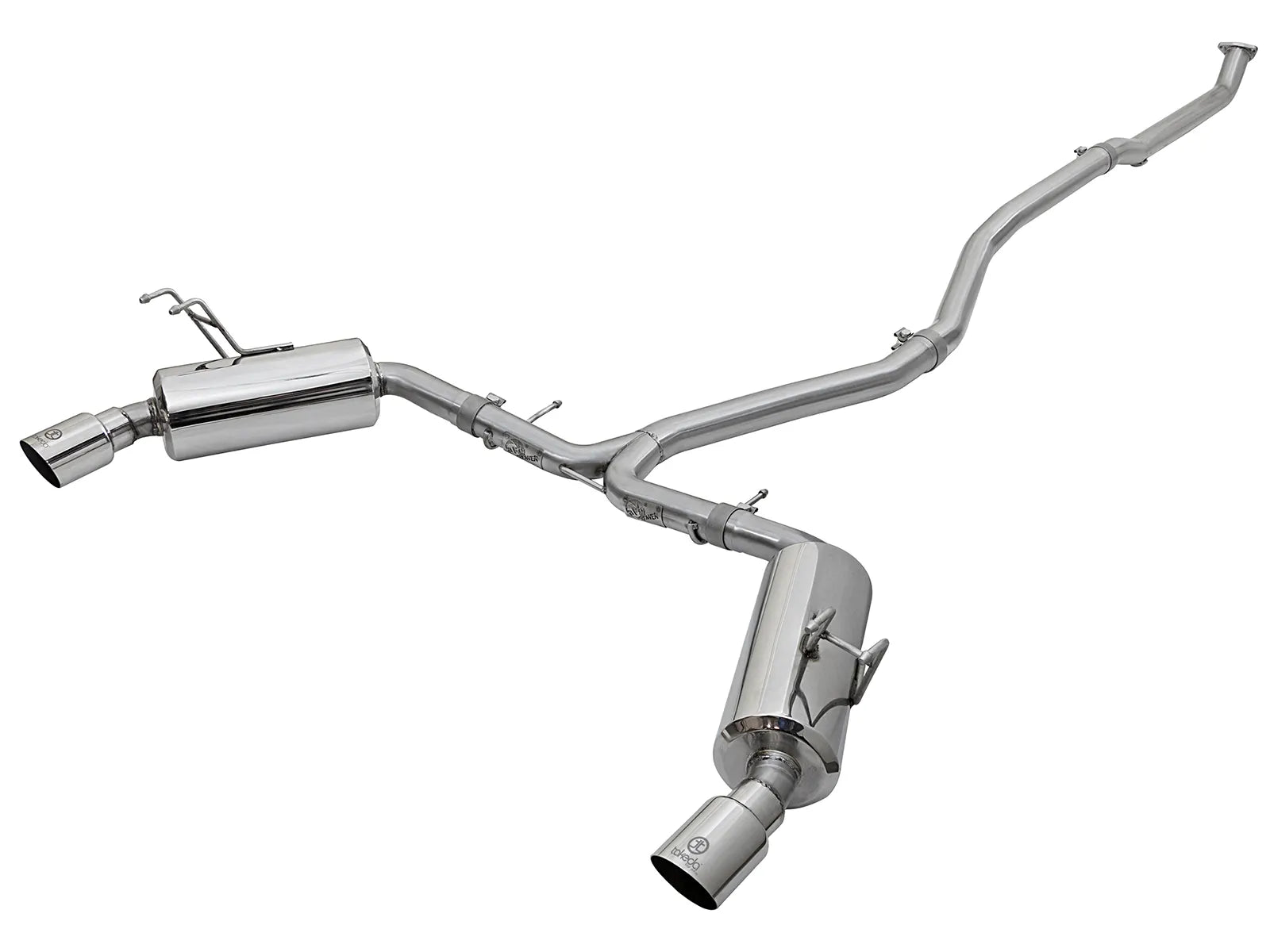 aFe Takeda Cat-Back Exhaust System for 2016-2021 Honda Civic (49-36615-P)