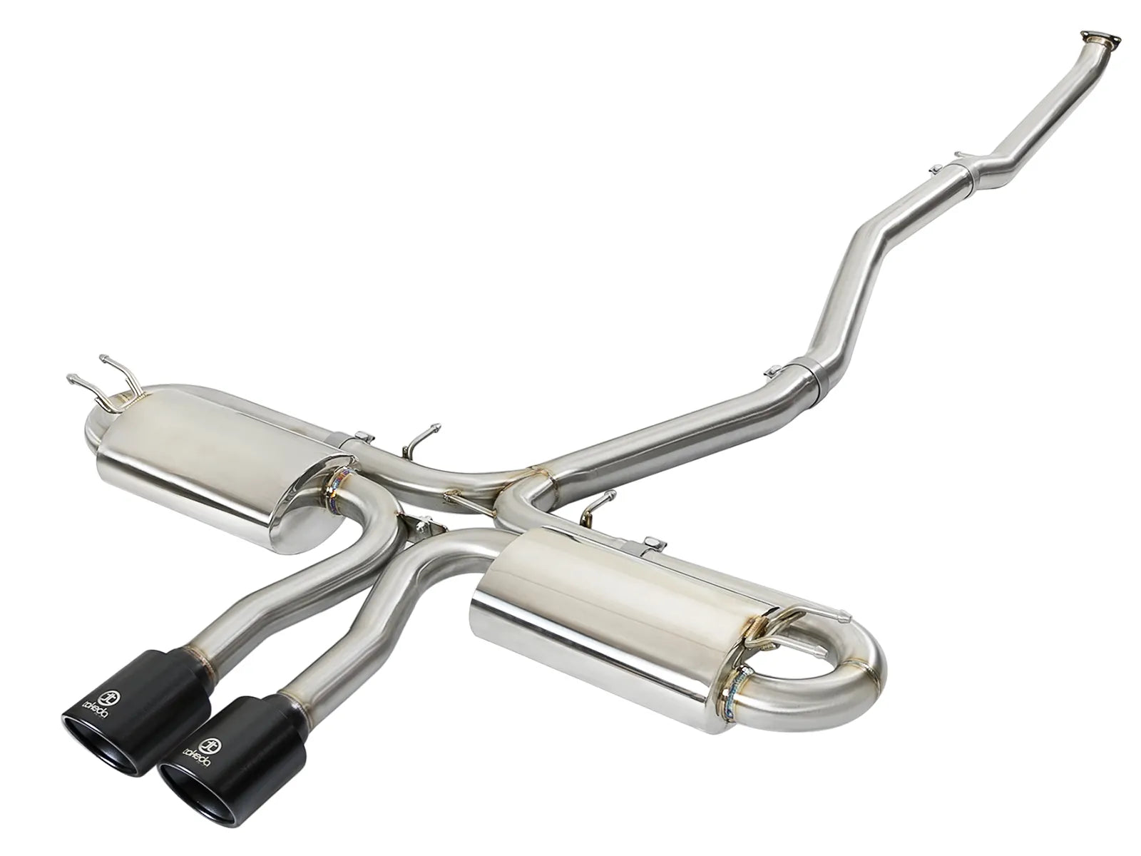 aFe Takeda Cat-Back Exhaust System for 2017-2020 Honda Civic Si (49-36621-B)