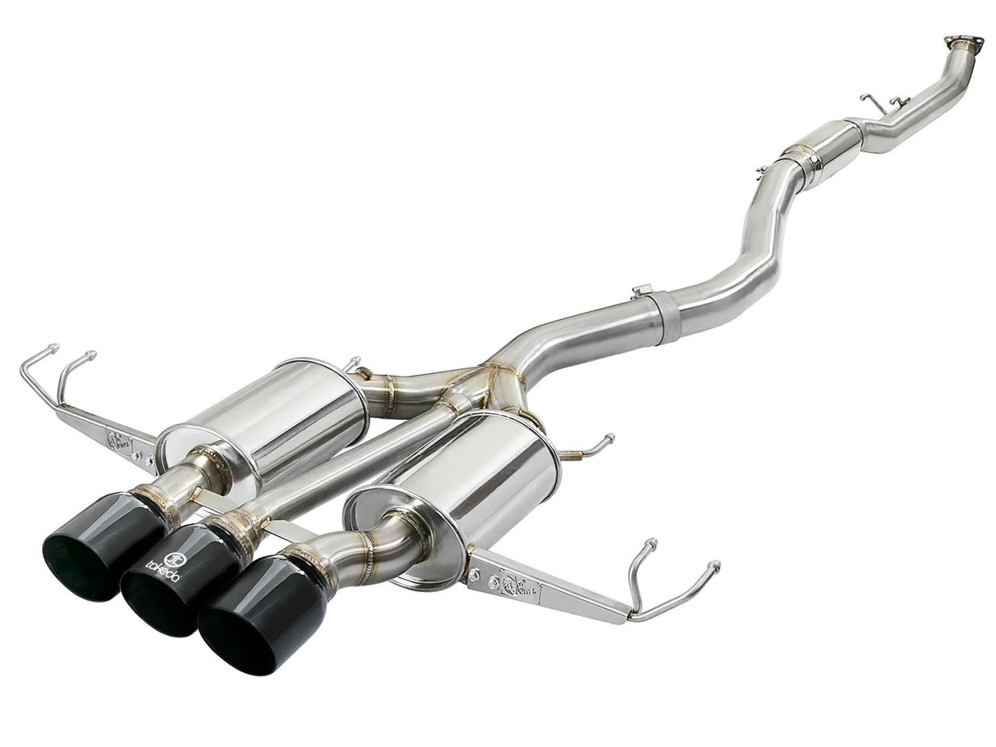 aFe Takeda Cat-Back Exhaust System for 2017-2021 Honda Civic (49-36623-B)