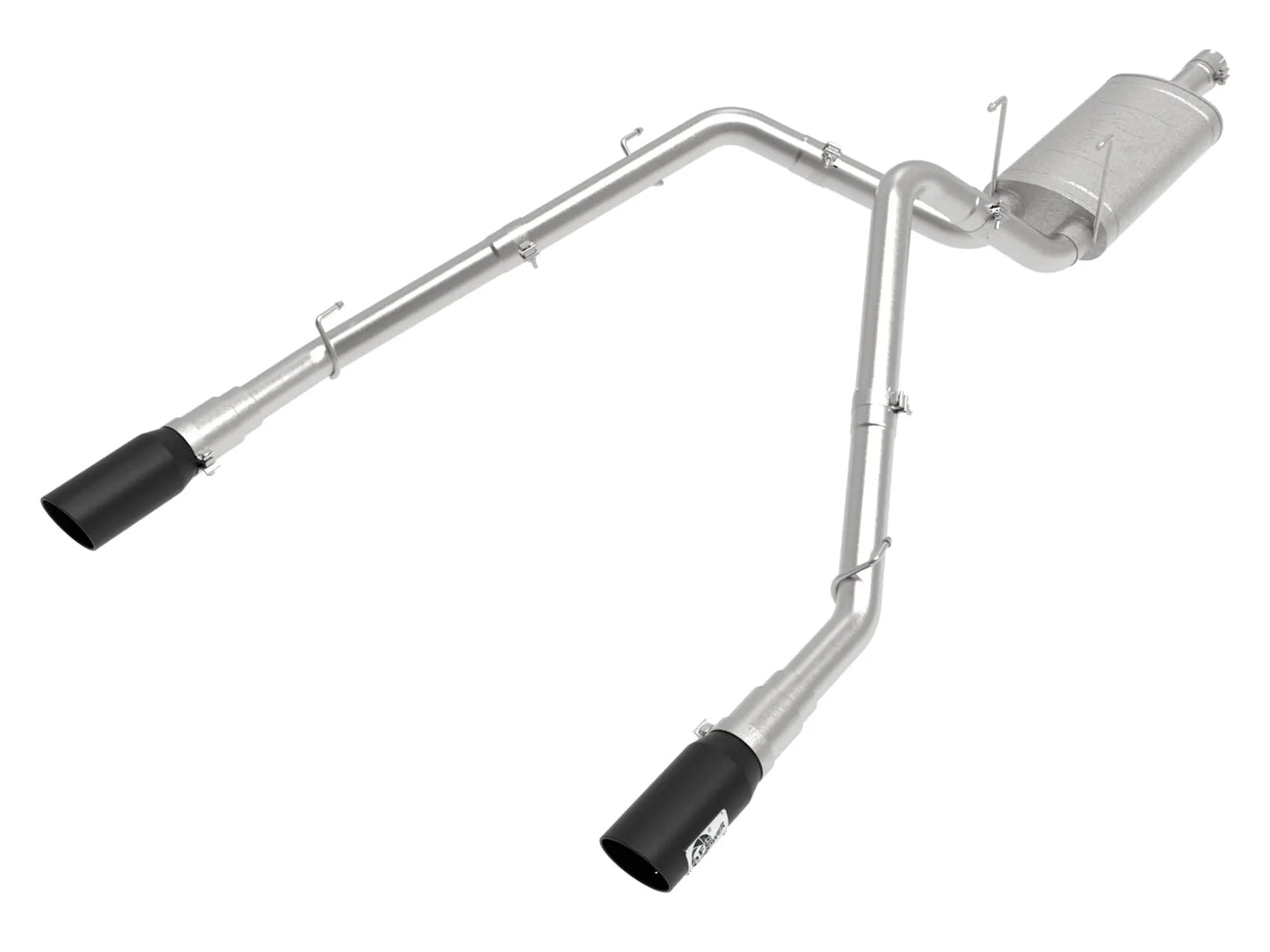 aFe Apollo GT Series Cat-Back Exhaust System Black Tip for 2009-2023 Dodge RAM 1500 (49-42074-B)