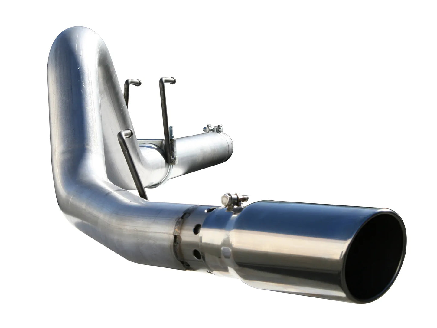 aFe Large Bore-HD DPF-Back Exhaust System for 2008-2010 Ford Trucks (49-43006)