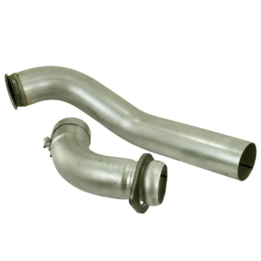 aFe Large Bore-HD Downpipe for 2008-2010 Ford Trucks (49-43025-1)