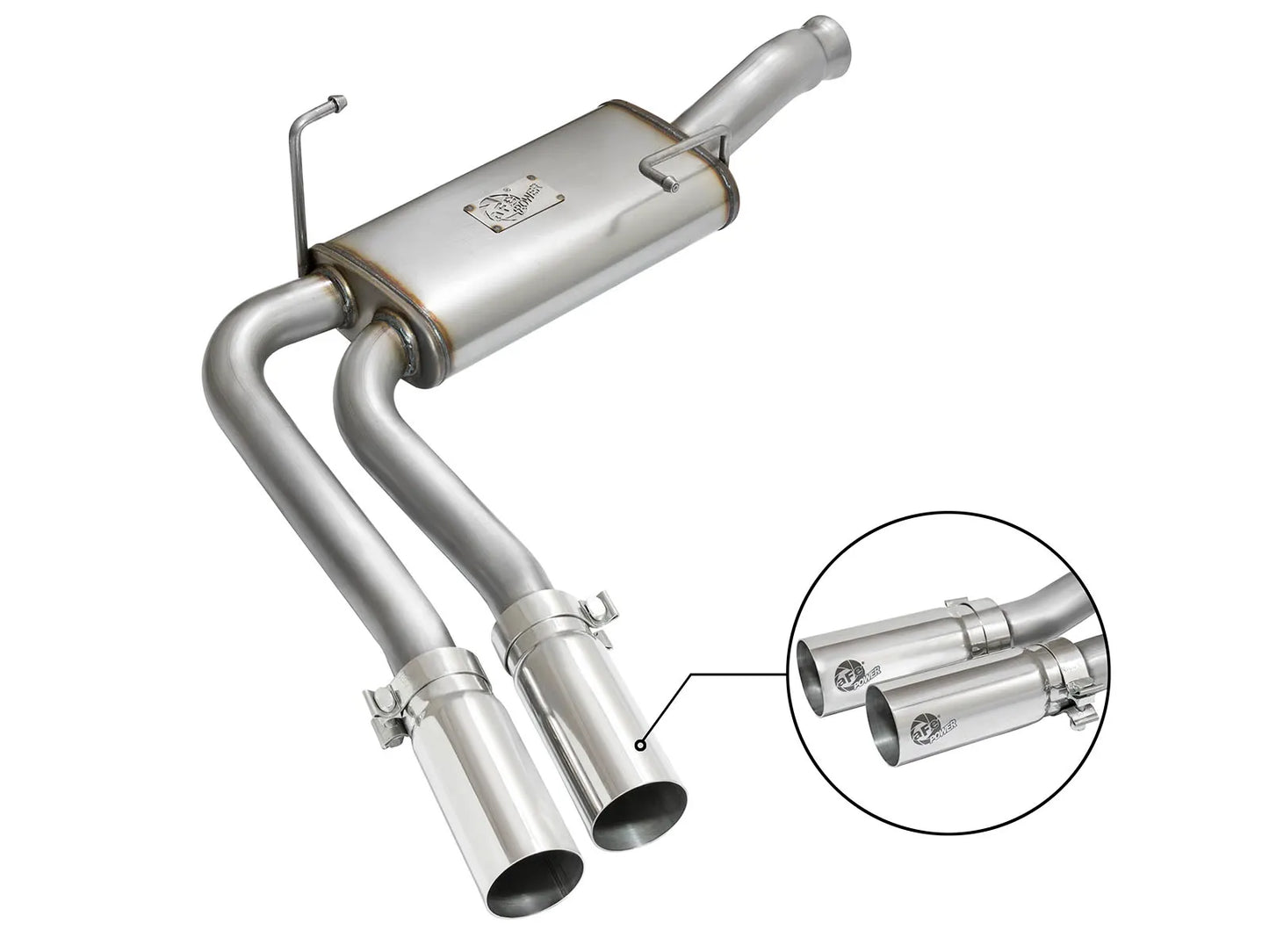 aFe Rebel Series Cat-Back Exhaust System for 2009-2019 GM Trucks (49-44070-P)