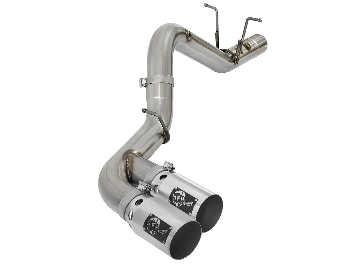 aFe Rebel XD Series DPF-Back Exhaust System for 2017-2019 GM Trucks (49-44089-P)