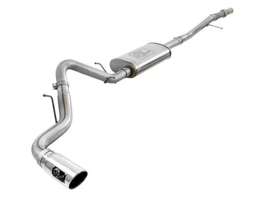 aFe Apollo GT Series Cat-Back Exhaust System Polished Tips for 2019-2023 Chevy Silverado 1500 (49-44107-P)