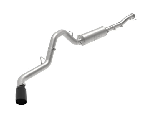 aFe Apollo GT Series Cat-Back Exhaust System Black Tip for 2020-2023 Chevy Silverado 2500/3500 HD (49-44122-B)