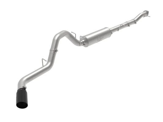 aFe Apollo GT Series Cat-Back Exhaust System Black Tip for 2020-2023 Chevy Silverado 2500/3500 HD (49-44123-B)
