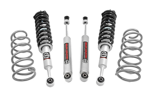 Rough Country 2 Inch Lift Kit | RR Coils | N3 Struts | Toyota 4Runner 4WD (2010-2024)