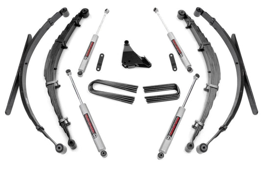 Rough Country 4 Inch Lift Kit | Rear Springs | Ford F-250/F-350 Super Duty 4WD (1999-2004)