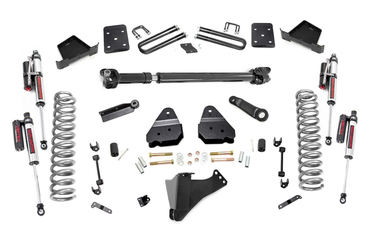 Rough Country 6 Inch Lift Kit | OVLDS | D/S | Vertex | Ford F-250/F-350 Super Duty (17-22)