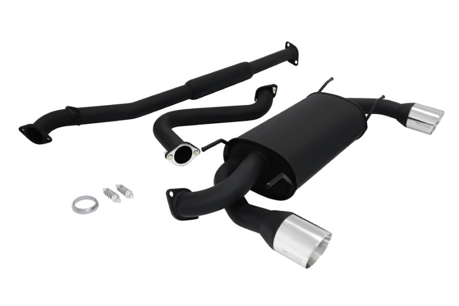 Megan Exhaust Mid Pipe for FR-S/BRZ/86 OE-RS Black (MR-CBS-SFR12-OEB-M)