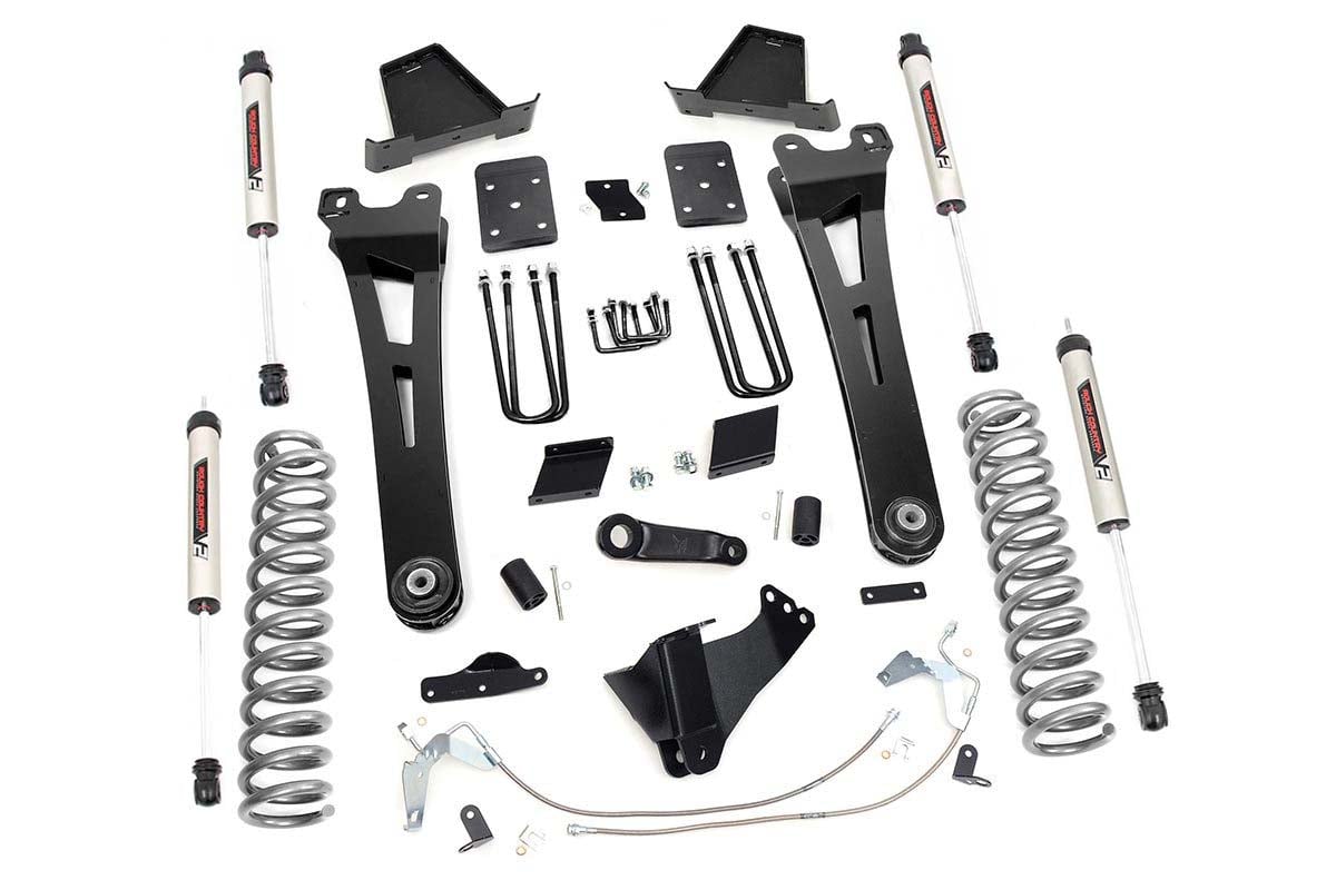Rough Country 6 Inch Lift Kit | Diesel | Radius Arm | OVLD | V2 | Ford F-250 Super Duty (11-14)