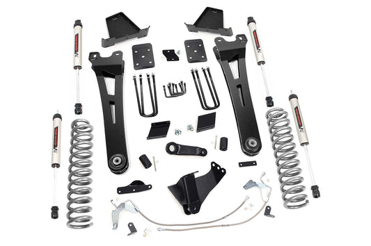 Rough Country 6 Inch Lift Kit | Diesel | Radius Arm | No OVLD | V2 | Ford F-250 Super Duty (15-16)