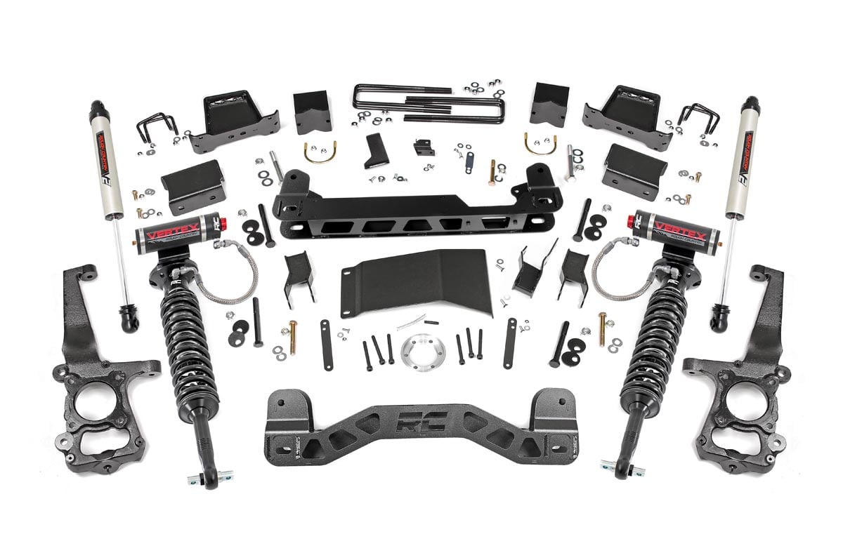 Rough Country 6 Inch Lift Kit | Vertex/V2 | Ford F-150 4WD (2015-2020)