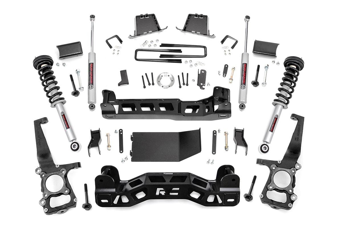 Rough Country 6 Inch Lift Kit | N3 Struts | Ford F-150 4WD (2011-2013)