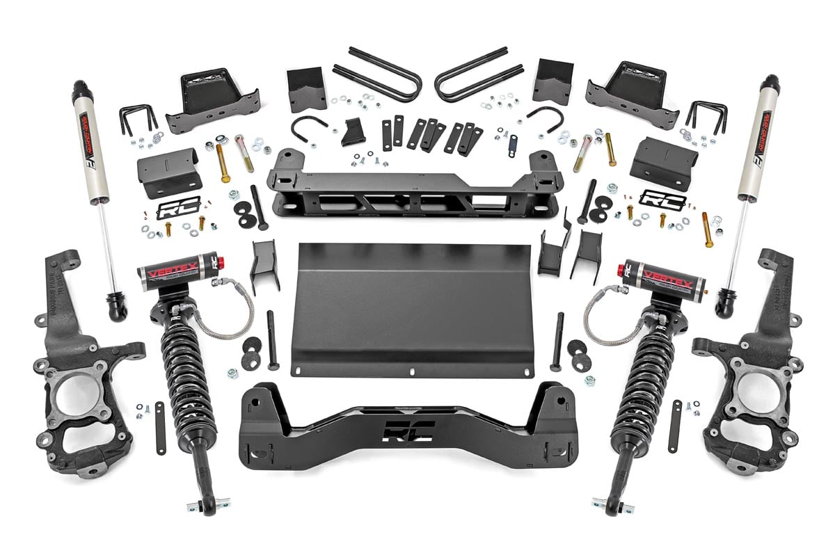 Rough Country 6 Inch Lift Kit | Vertex/V2 | Ford F-150 4WD (2021-2024)